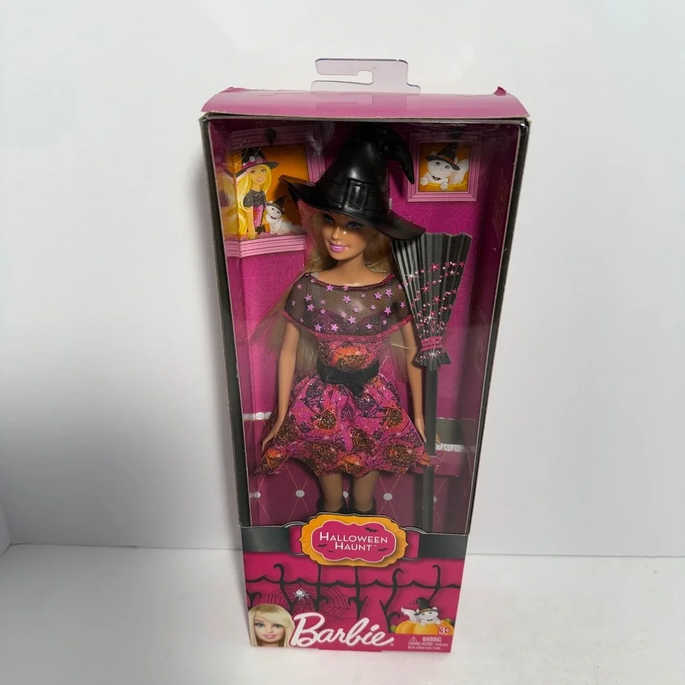 Barbie Halloween Haunt Pink Witch Doll